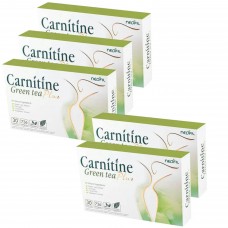 Neofil Carnitine Green tea Plus คาร์นิทีน กรีนที พลัส (30เม็ด x 5กล่อง)